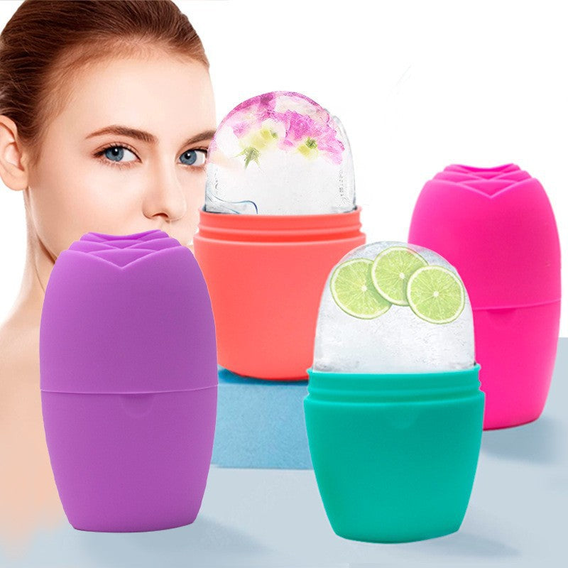 Platinum Silicone Facial Ice Roller Massager