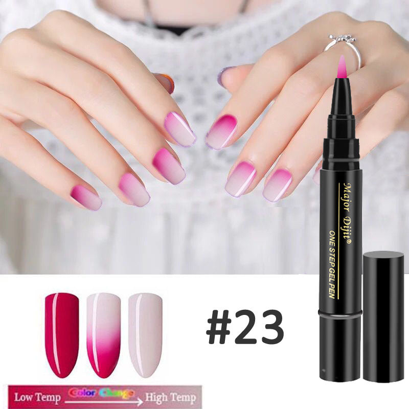 One Step Nail Polish Gel Pen