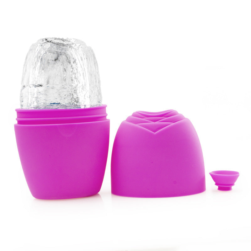 Platinum Silicone Facial Ice Roller Massager