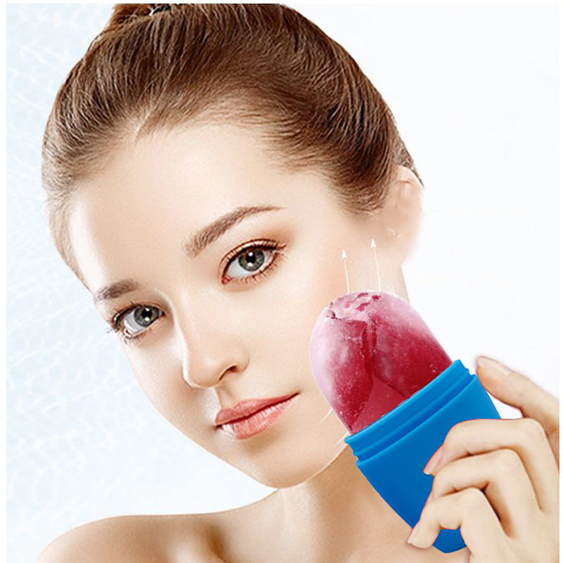 Platinum Silicone Facial Ice Roller Massager